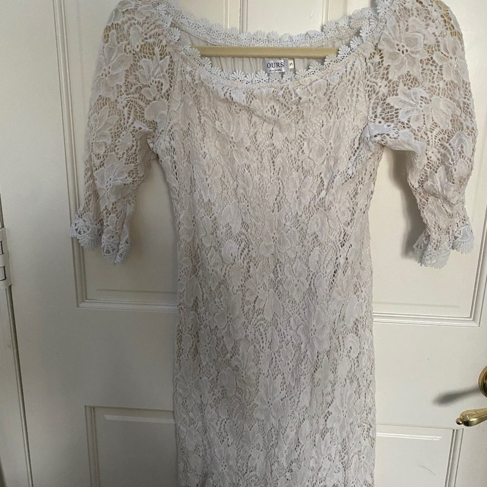floral white dress